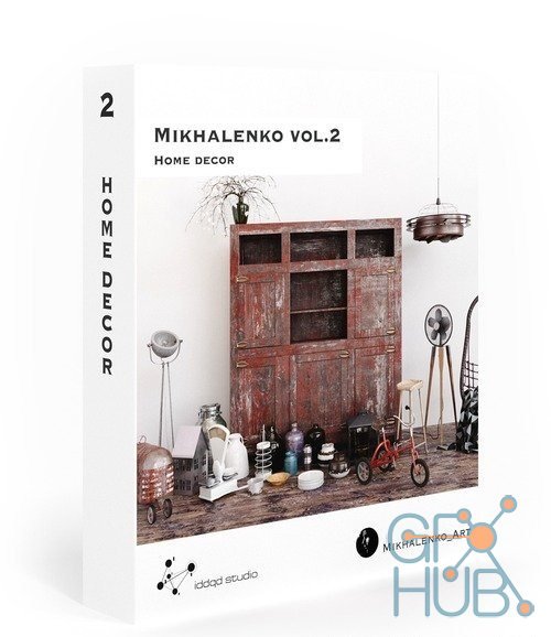 Mikhalenko Vol.2 – Home decor – 3D Models Bundle