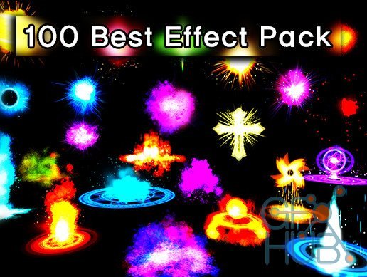 Unity Asset – 100 Best Effects Pack