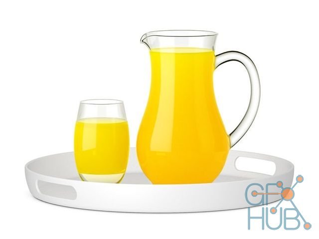Orange juice in carafe