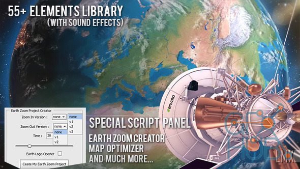 Videohive – Earth Zoom Pro Kit