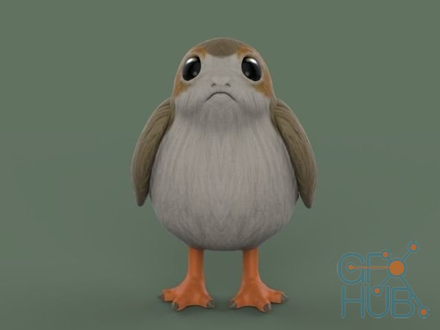 Porg from the «Star Wars»