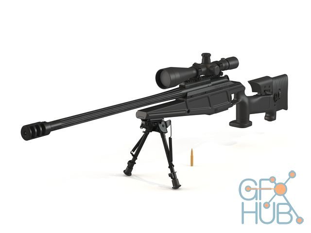 Sniper rifle Blaser 93 LRS2