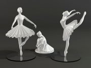 Porcelain ballerinas