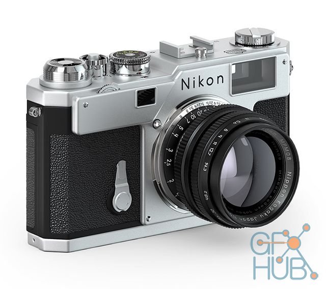 Film vintage camera Nikon S3 Yr 2000