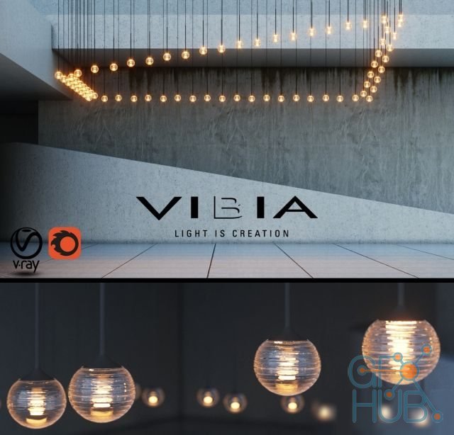 Chandelier Algorithm by Vibia