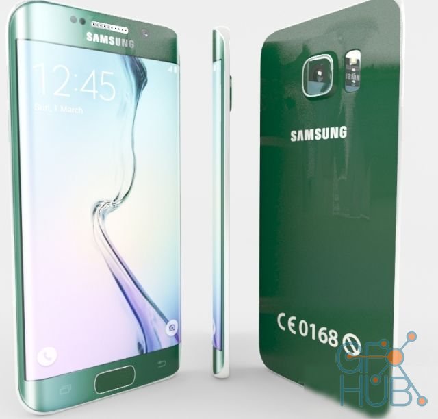 s6 edge green