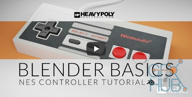 Gumroad – Blender Basics: NES Controller with Vaughan Ling