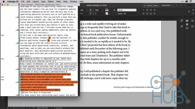 InDesign CC Developing Long Documents, Books, and Manuals