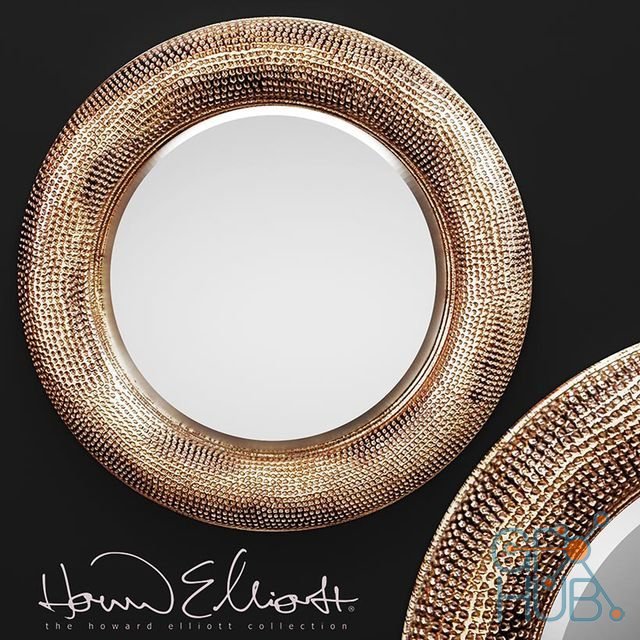 Round mirror Howard Elliott Raymus