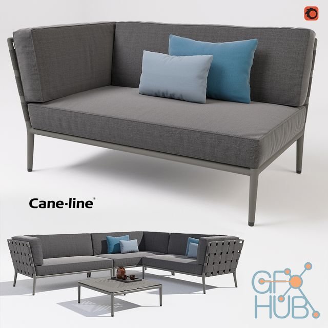 Day bed Cane-line Conic