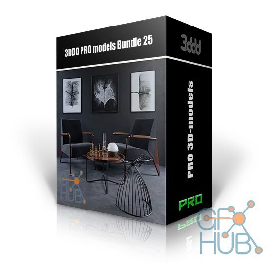3DDD PRO models – Bundle 25 | GFX-HUB