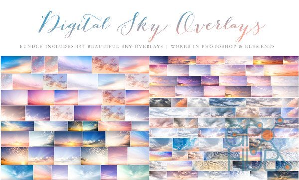 Modern Market – Sky Overlays Bundle