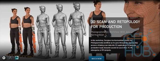 The Gnomon Workshop – 3D Scan and Retopology for Production