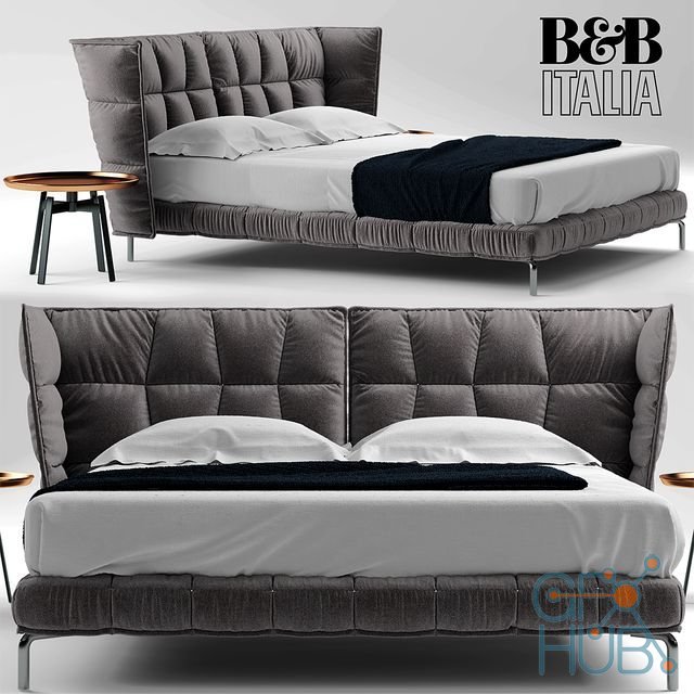 3D Model – B&B Italia Husk Bett Bed | GFX-HUB