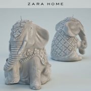 Seated Elephant сandle by Zara Home