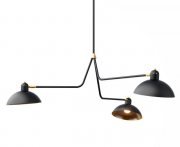 Suspension Waldorf Triple Lights by Lambert et Fils