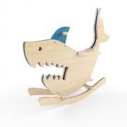 Shark rocking chair by Constantin Bolimond