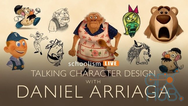 Characters for Animated Film with Daniel Arriaga
