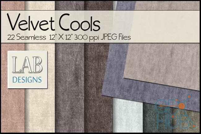 Creativemarket – 22 Cool Velvet Fabric Textures