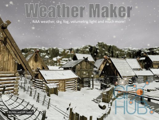 Unity Asset – Weather Maker – Sky, Weather, Water, Volumetric Light