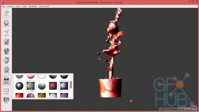 Lynda – Meshmixer: Function and Command Reference