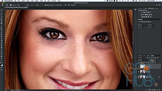 KelbyOne – Electrifying Eyes – Retouching Eyes in Photoshop