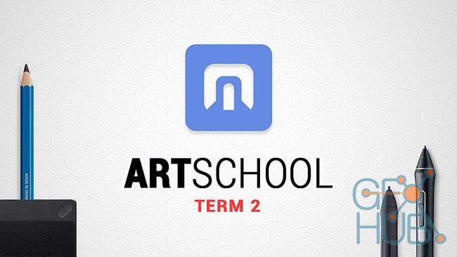 Cubebrush – ART School Term 2 by Marc Brunet