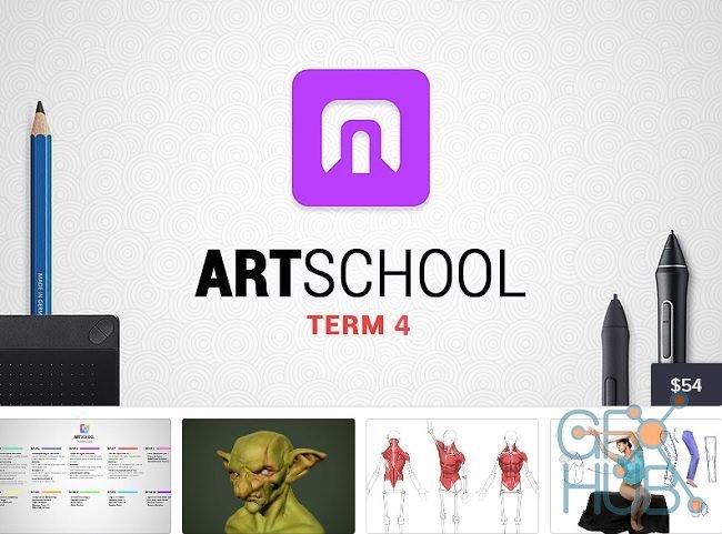ART School Term 4 by Marc Brunet