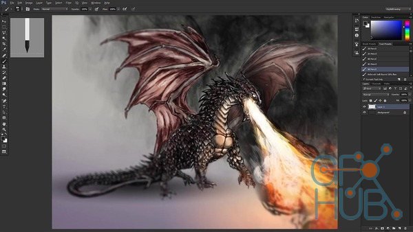 Tutsplus – Drawing Fantasy Creatures Digitally