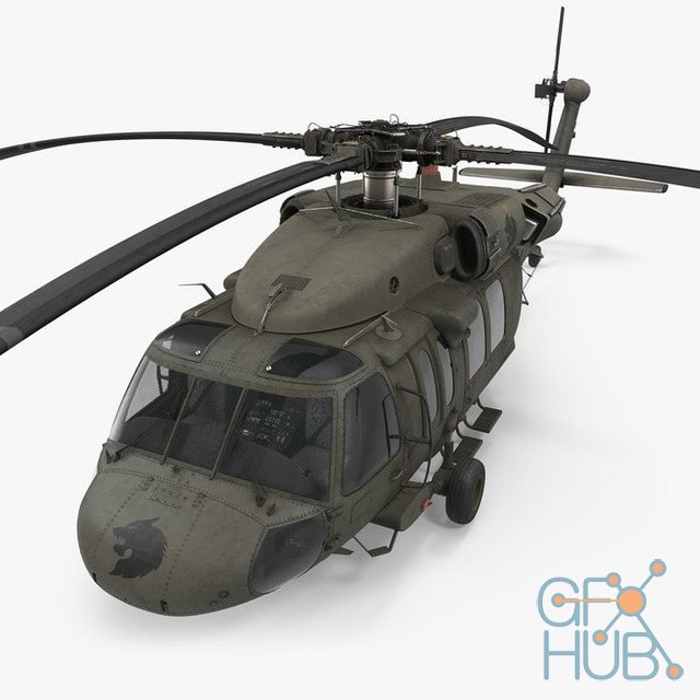 TurboSquid – Sikorsky UH-60 Black Hawk US Military Utility Helicopter