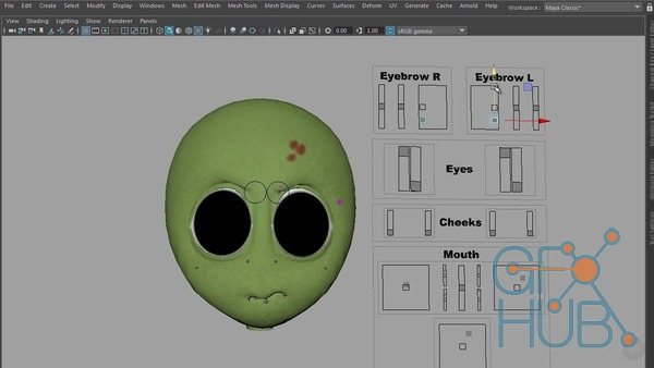 Maya Facial Rigging Fundamentals