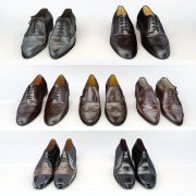 Seven pairs of men's shoes