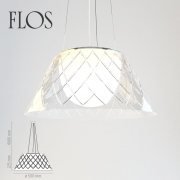 Romeo Louis II pendant lamp by Flos