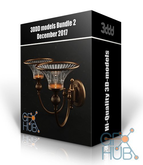3DDD/3Dsky models – Bundle 2 December 2017