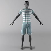 Mannequin in sportswear