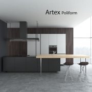 Kitchen set by Poliform Artex Varenna