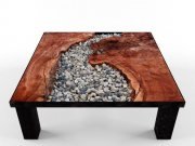 Coffee table in eco-style