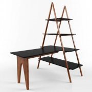 Triangular shelf and table