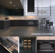 Minimalistic kitchen Poliform Varenna Phoenix