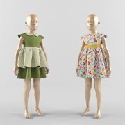 Two dresses for girls