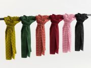 Collection of light scarves