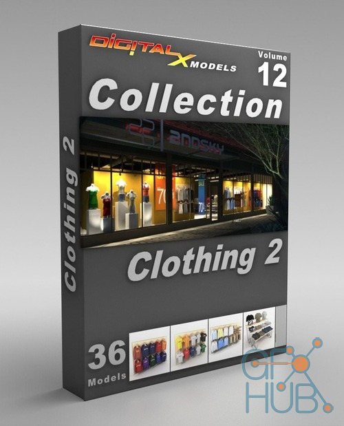 DigitalXModels – Volume 12: Clothing 2