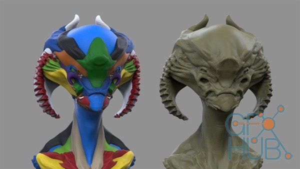 Zbrush: Concept Kitbashing