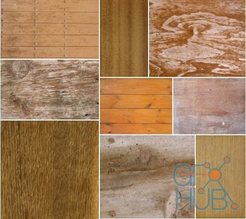 Wood CG Arch Textures Bundle