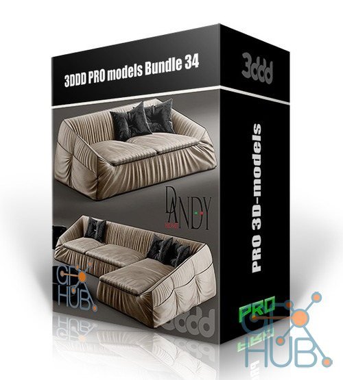 3DDD/3DSky PRO models – Bundle 34