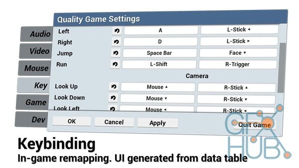 Unreal Engine Marketplace – Quality Game Settings