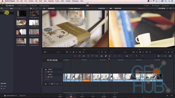 School Filmsimplified – Editing in Davinci Resolve 15