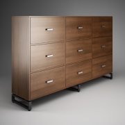 Chest of drawers with drawers