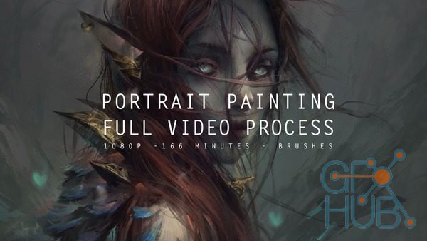ArtStation – Portrait Painting – Full video process + Brushes