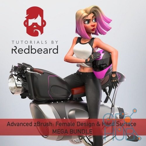 Gumroad – Advanced zBrush: Female Design & Hard Surface Mega Bundle